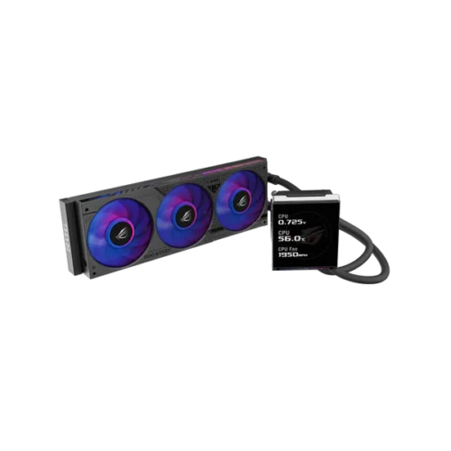 ASUS ROG STRIX LC IV 360 ARGB LCD 360mm Liquid CPU Cooler 黑色 (TH-ASL436L)