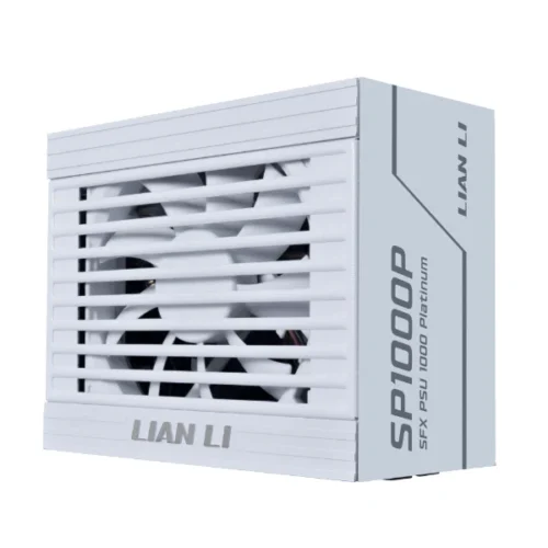 LIAN LI SP Platinum 1000W - White 白色 SFX ATX3.1 80 Plus Platinum Full Modular Power Supply SP1000P WT