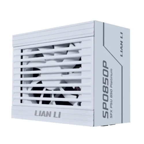 LIAN LI SP Platinum 850W - White 白色 SFX ATX 3.1 80 Plus Platinum Full Modular Power Supply SP0850P WT