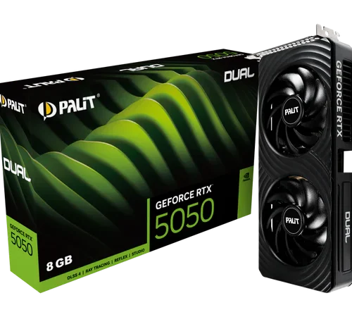 PALIT GeForce RTX 5050 DUAL 8GB GDDR7 NE65050019P1-GB2070D