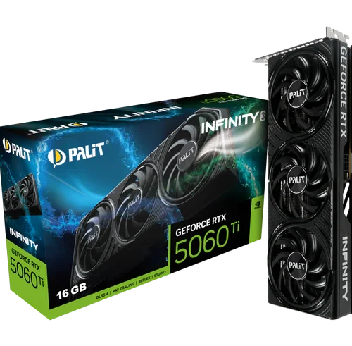 PALIT GeForce RTX 5060 Ti INFINITY 3 16GB GDDR7 NE7506T019T1-GB2061S
