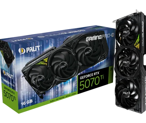 PALIT GeForce RTX 5070 Ti GAMING PRO-S 16GB GDDR7 NE7507T019T2-GB2031U