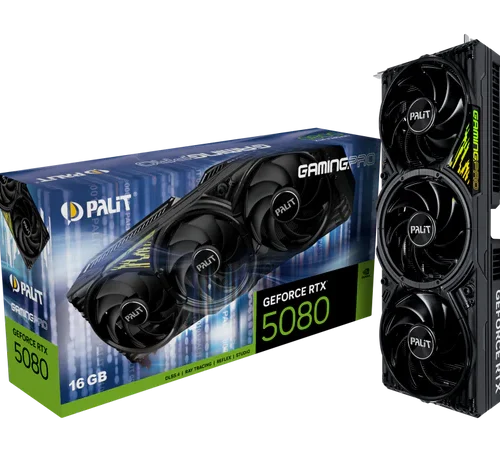 PALIT GeForce RTX 5080 GAMING PRO 16GB GDDR7 NE75080S19T2-GB2031Y