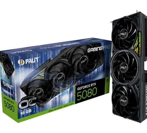 PALIT GeForce RTX 5080 GAMING PRO OC 16GB GDDR7 NE75080019T2-GB2031Y