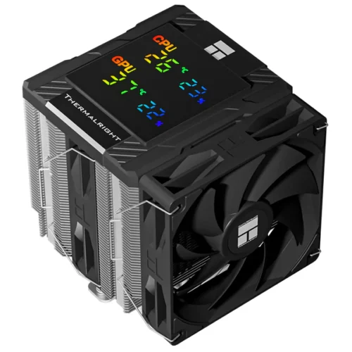 Thermalright Peerless Assassin 120 Digital BLACK 黑色 雙塔式 CPU Cooler TMR-PA120-DIGITAL-BK